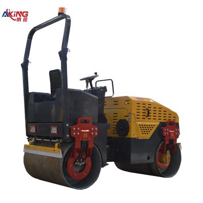 China Building Material Stores Mini Walk Behind Single Drum Vibratory Road Roller Compactor for sale