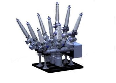 China aparato combinado aislado gas híbrido de alto voltaje de los soldados enrollados en el ejército del disyuntor 126kv en venta