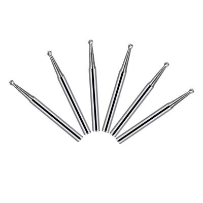 Cina Dental Tungsteno Carbide Bur Round Tipo Multi Dimensione 2.35mm Carbide Bur Dental di alta qualità lucidatura trapano in vendita