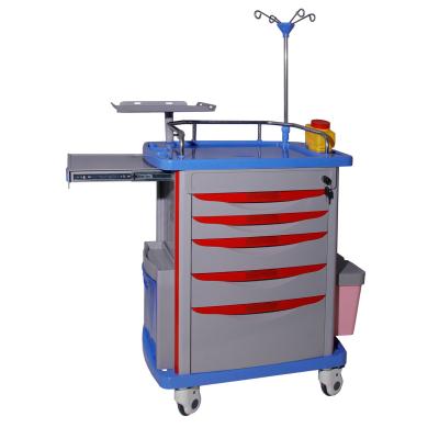 China Hospital and ward factory price nursing medical trolley MN-EC001 for patient room for sale