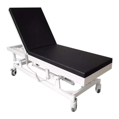 China Mn-JCC004 CE&ISO Metal Imported Motors Height Adjustable Patient Electric Manual Examination Couch for sale