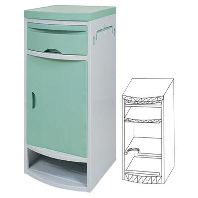 China MN-BL002 New Modern ABS Bedside Materia Cabinet For Medical Patient Use for sale