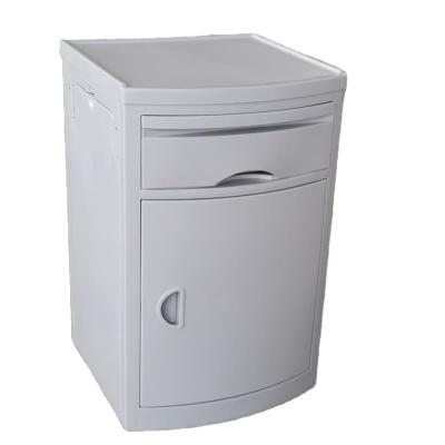 China Hosptial MN-BL001 ABS Bedside Medical Cabinet For Hospital Storage With Casters for sale