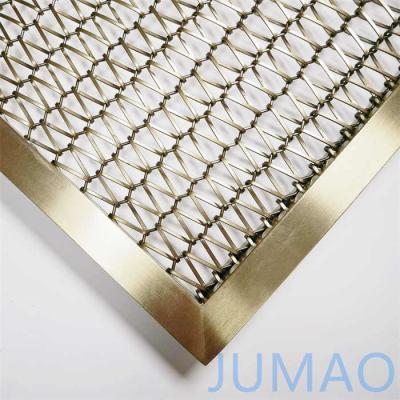 China Las particiones divisorias de la sala de aluminio de malla de alambre metálico OEM en venta