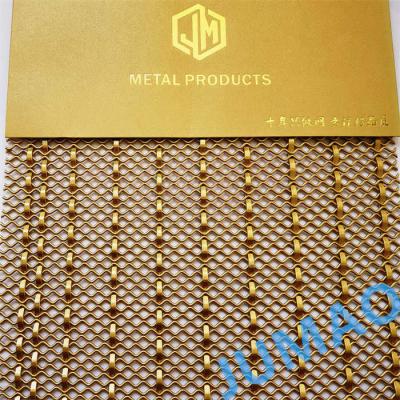 China Architectural Wire Fabric Crafted In Unique Patterns And Finishes 0.6kg-20kg/m2 for sale