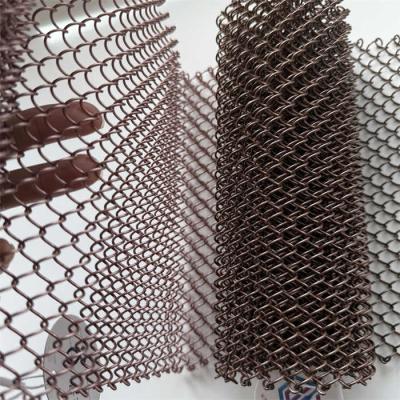 China Techo de malla metálica de acero inoxidable de varios tamaños de 0,8 mm a 3 mm para techos duraderos y elegantes en venta