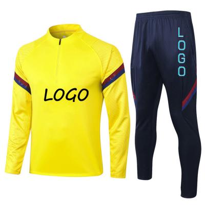 China Sport Jogging Set Plain Professional Football Training Tracksuit Mens for sale