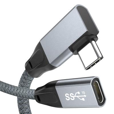China Mobile Phone ULT-Unite New Arrival USB 3.1 Gen 2 Type C Male To Female Cable 1m 10Gbps High Speed USB-C To C Extension Cable for sale