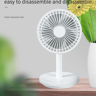 China Wholesale Portable Modern Desktop Electric Fan 6 Speed Mini USB Heater Desktop Fan Quiet Work for Office Home for sale