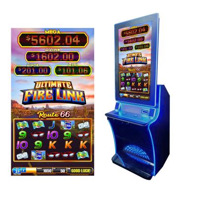 China Newest Design Slot Game Board Fire Link Game Route66 Customized 55/86/98inch Table Machine for sale