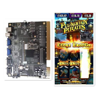 Cina La fusione 4 pirati di Plunderin scanala i giochi verticali del casinò della macchina dello schermo imbarca in vendita