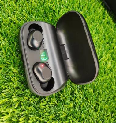 China New TWS Earphone Mobile Earbuds With Radio For Cell Phone Laptop Computer With 1200mAh Power Bank Function Mirror Charging Box for sale