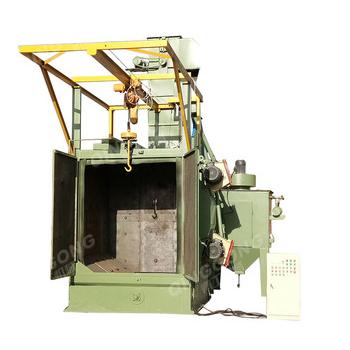 China Construction material shops q484 type shot blasting machine car wheel hanger cleaning equipment for sale