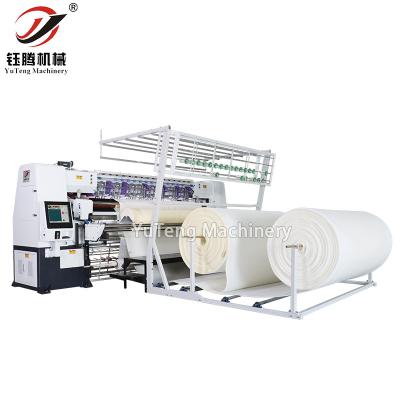 China High Speed Computerized Roller Chain Stitch Multi-needle Quilting Machine, Industrial Multi Needle Sewing Machine for sale