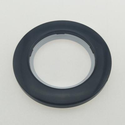 China Modern Black Plastic Curtain Rings Accessories For Roman Curtain Rod for sale