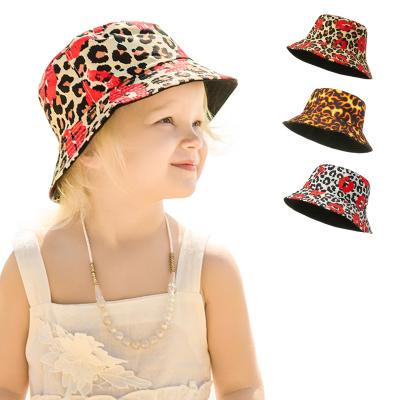 China XUFANG Newcomer Casual Fashion In Running Children Hats Fail Visor Ins Printing Children Bucket Hats for sale