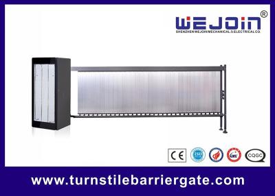 China Advertising Traffic Automatic Barrier Gate Low Noise 4.1m Boom for sale