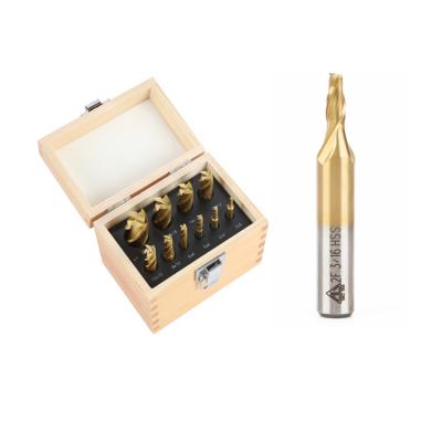 China High Speed Steel Hss Keyway Cutter 10 Pcs Sets Of Good Quality Machinery Building Factory Directly for sale