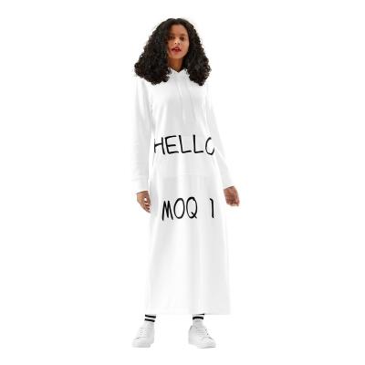 China Anti-wrinkle Womens Tops Tunics Casual Shirts Long Sleeve Hoodie Pullover Blouses Loose Fitting Tees Fashion Clothing Sweatshirt Dress for sale