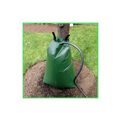 China Garden Wash Irrigation 20 Gallon Slow Emitting UV Resistant Green Automatic Tree Drip Watering Bag Tarp for sale