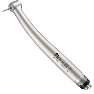 China Dental Sector Dental Ceramic Four-hole Ball Bearing High Speed Jet Press Adjustment Handpiece for sale