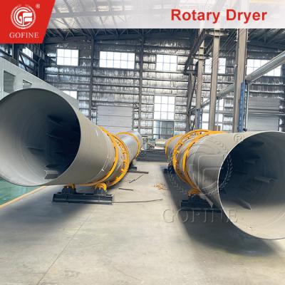 China Máquina de secado de tambor rotativo de biomasa de flujo de aire en venta