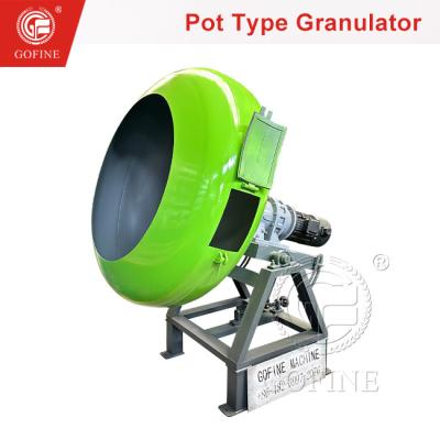 China Round Pot Granulator Organic Fertilizer Granulator Machine for sale