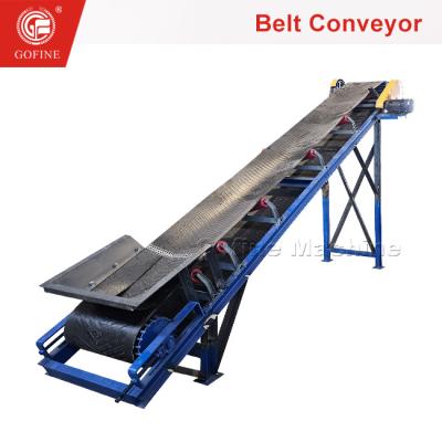 China Rubber Belt Conveyor For Loading And Unloading Bulk Granular Materials for sale