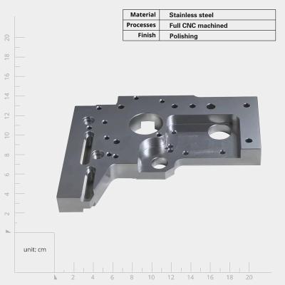 Cina Parti di macchine per la rettifica di superfici CNC su misura con tolleranza di rettifica -0,001 mm in vendita