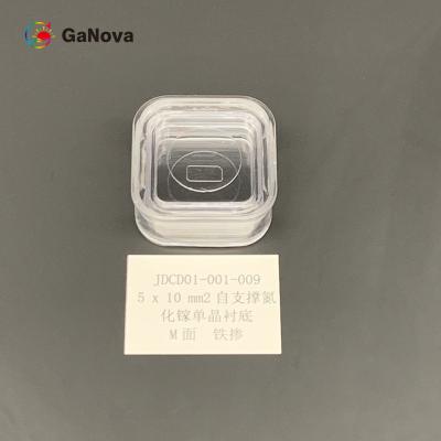 Cina Densità di difetto macro 0cm−2 Non dopato Substrato monocristallino GaN di tipo SI per dispositivi RF 5*10mm2 M-Face in vendita