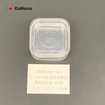 Cina 5*10mm2 SP-Face Non dopato GaN monocristallino 20-21 / 20-2-1 10mm2 Resistenza 0,05 Ω·cm in vendita