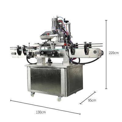 China Commodity Stand Alone Or Various Pipeline High Speed Automatic Bottle Ca PS Capping Machine for sale