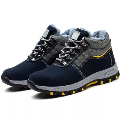 China Factory Custom Safety Shoes for Men Steel Toe Men's Construction Protective Labor Insurance Liberty Safety Boots Shoes for sale