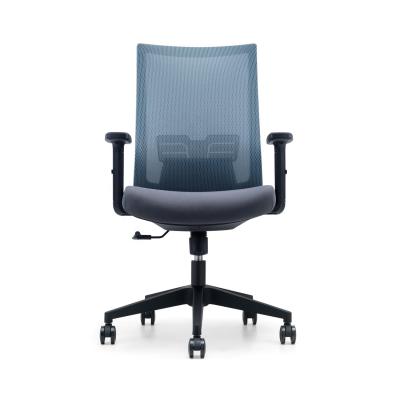 Chine Chaise de bureau de bureau en treillis à moteur à dos en tissu de design moderne avec bras 2D ergonomique à vendre