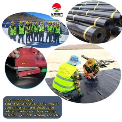 Κίνα Υδρογονάνθρακα HDPE Geomembrane Πυροσβεστήρα Πυροσβεστήρα Πυροσβεστήρα 500 μικρών 750 μικρών 1000 μικρών για λίμνη προς πώληση