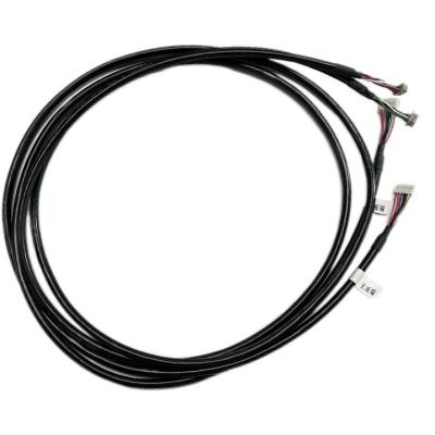 China Black Small Rubber FFC Lvds Cable 300V For Drone TV Display Device for sale