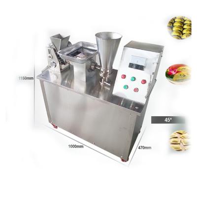 China High Speed Low Energy Full Automatic Pelmeni Samosa Maker Machine Price India Samosa Filling Folding Making Machine for sale