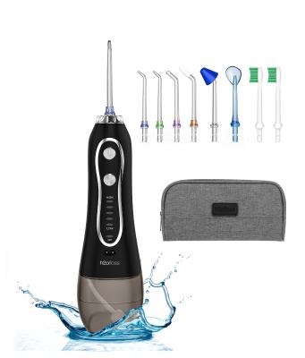 China OEM 2025 IPX7 Flosser eléctrico de agua sin cable Irrigador oral Dental de hilo dental Dentista limpiador de dientes Cuidado bucal Aplicación doméstica pequeña en venta