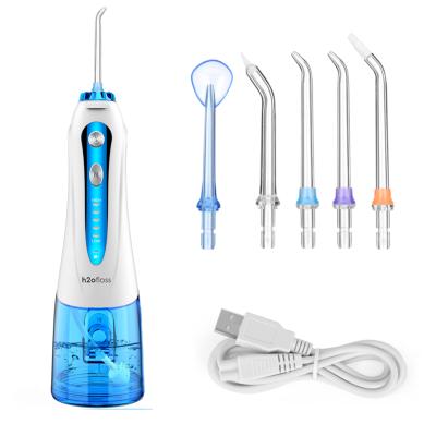 중국 2500mAh 건전지를 가진 재충전용 무선 물 Flosser Hf 9 판매용