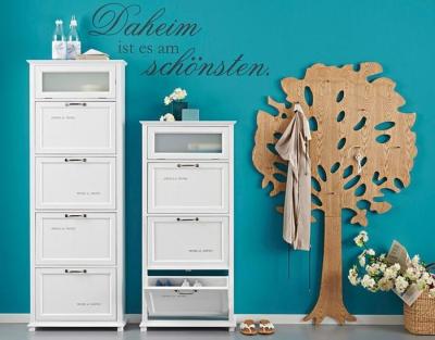 China Printed Deco E0 MDF Made Shoes Cabinet With Glass Door 565 X 180 X 1650 mm for sale