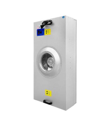 China Compacto, fácil de limpar, unidade de filtro de ventilador Hepa para sala limpa, porosidade de 0,3 micrões à venda