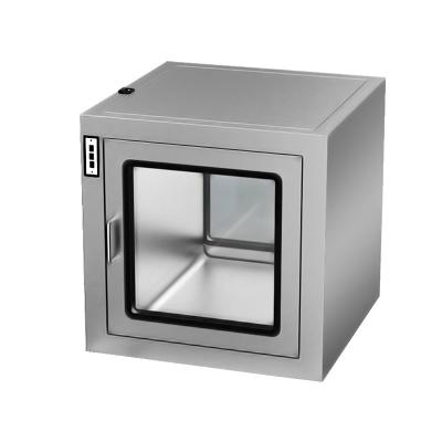 China Customizable Cleanroom Stainless Steel Pass Through Cabinet Pharma laminar Flow Pass Thru Box for sale