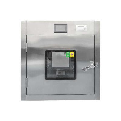 China Sala limpia caja de paso de luz de xenón 304 de acero inoxidable electrostático interconectado en venta