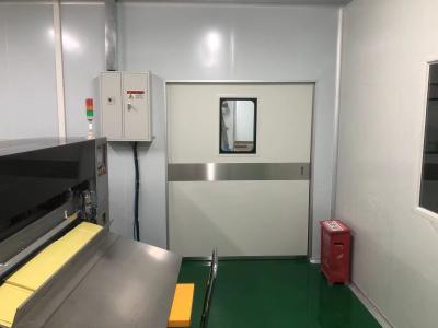 China Porta de aço deslizante automática industrial. Capacidade de carga de 1500 kg e IP65 resistente a intempéries para armazém/doca. à venda
