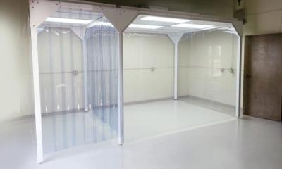 China Sistema de Sala Limpa Médica Modular Portátil Com Porta de Vidro à venda