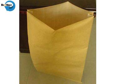 Chine Kraft Paper Laminated PP Woven Bag, Kraft Paper Sack Bags with PP Woven Laminated for Packing Flour, Powder Chemical à vendre