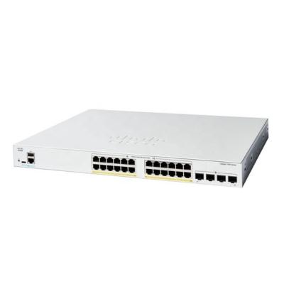 Cina Nuovo switch di rete gestito C1300-24FP-4G originale a 24 porte Gigabit PoE+ conforme (370W) in vendita