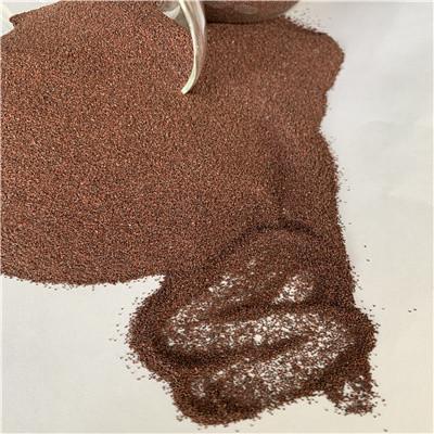 China Bruine Gesmolten Alumina op hoge temperatuur 95% van de Behandelings Rode Kleur voor Ceramische Schuurmiddelen Te koop