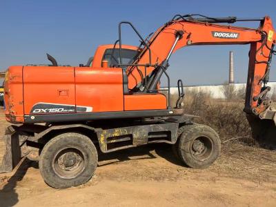 China Excavadora Doosan DX150W-9C Tipo de roda de 15 toneladas para venda à venda