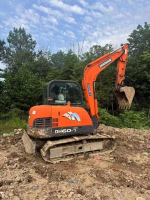 China Doosan DX60-7 Hydraulic Crawler Excavator – 6 Ton Class For Sale for sale